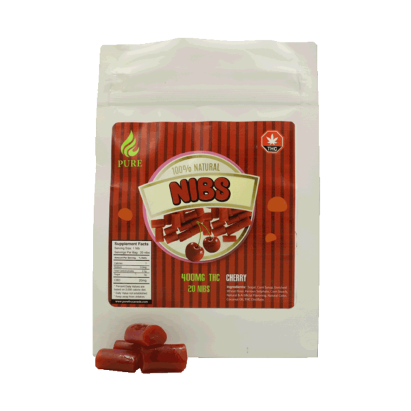 Nibs – THC Infused Licorice – 400mg | MMJDirect Canada