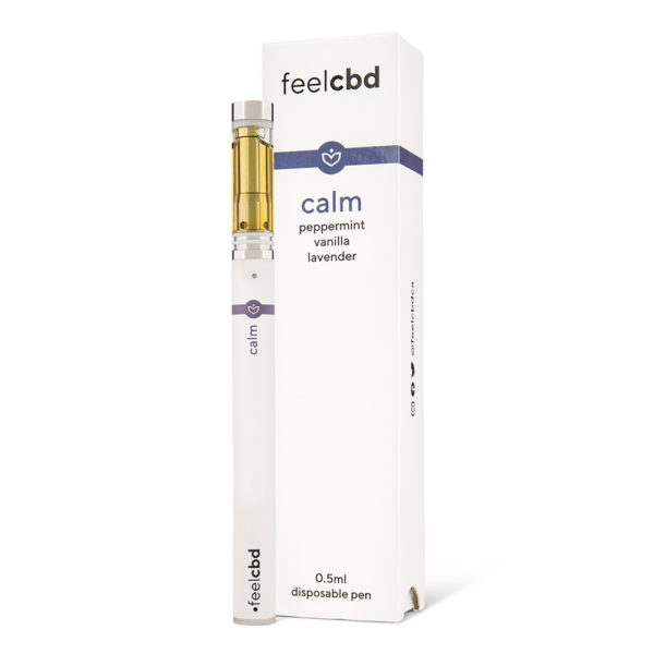 FeelCBD – Calm – Disposable CBD Vape Pen 0.5ml | MMJDirect Canada