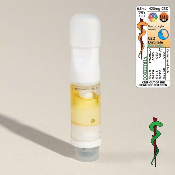 Viridesco – CBD Vape Cart – Blue Dream 0.5ml | MMJDirect Canada