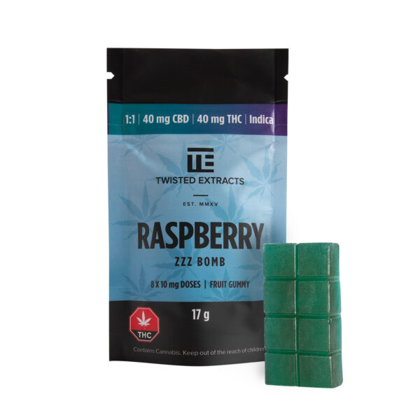 Twisted Extracts – Blue Raspberry 1:1 Zzz Bombs | MMJDirect Canada