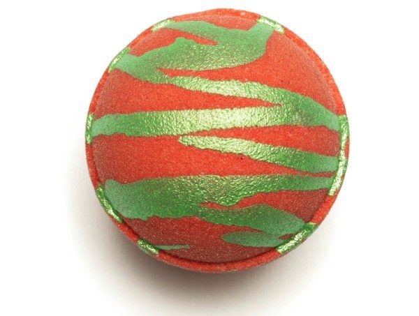 Nikki Stikki Botanicals – CBD Bath Bomb – Christmas Spirit Bomb (red/green) – 300mg CBD | MMJDirect Canada