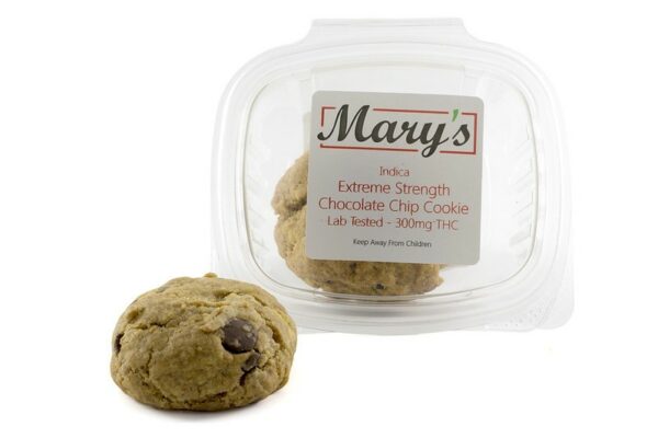 Mary’s Medibles – Extreme Strength Chocolate Chip Cookie – 300mg THC (Indica) | MMJDirect Canada