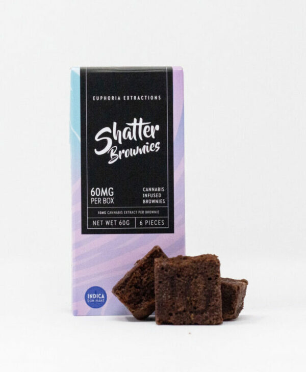 Euphoria Extractions – Shatter Brownies (Indica) | MMJDirect Canada