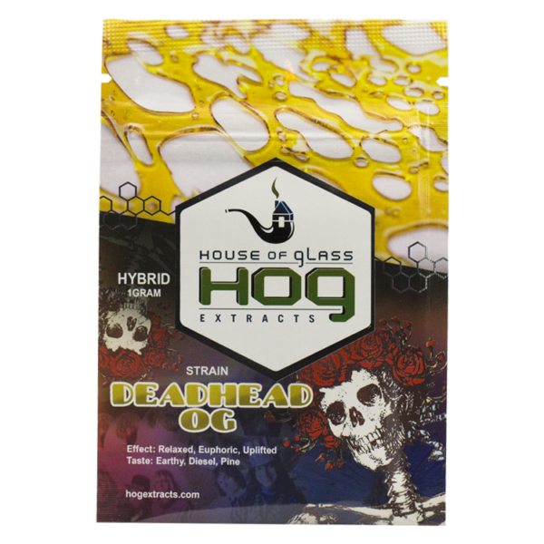 House Of Glass – Shatter – Deadhead OG 1g | MMJDirect Canada