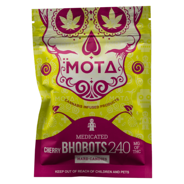MOTA Edibles – BHO Bots – Cherry – 240mg THC | MMJDirect Canada