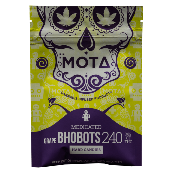 MOTA Edibles – BHO Bots – Grape – 240mg THC | MMJDirect Canada