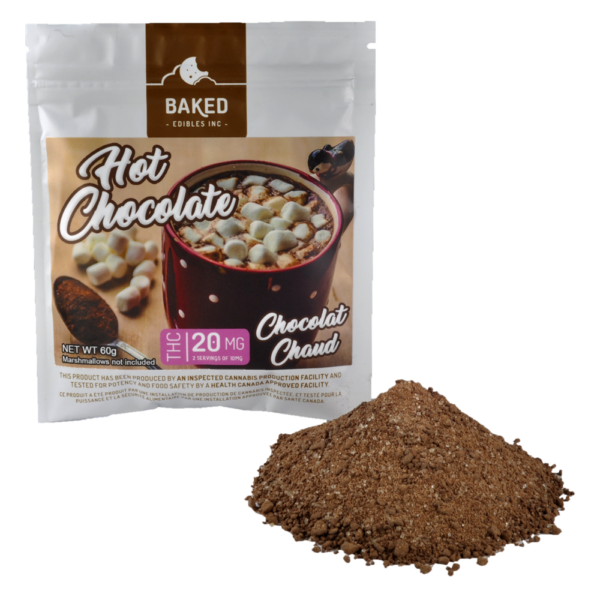 Baked Edibles – Hot Chocolate 20mg THC | MMJDirect Canada