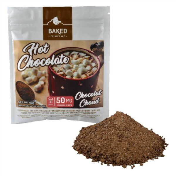 Baked Edibles – Hot Chocolate 50mg THC | MMJDirect Canada