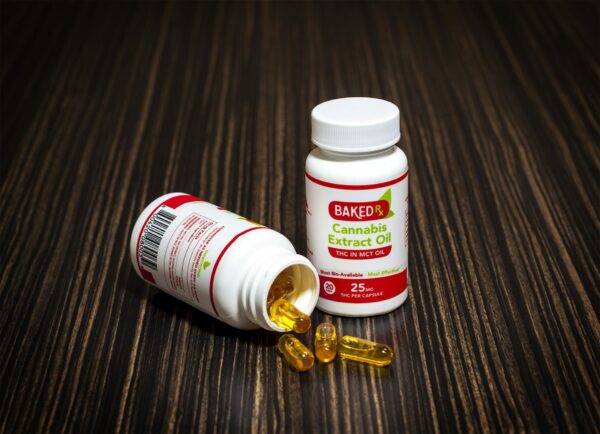 Baked Edibles – THC Extract Capsules 25mg | MMJDirect Canada