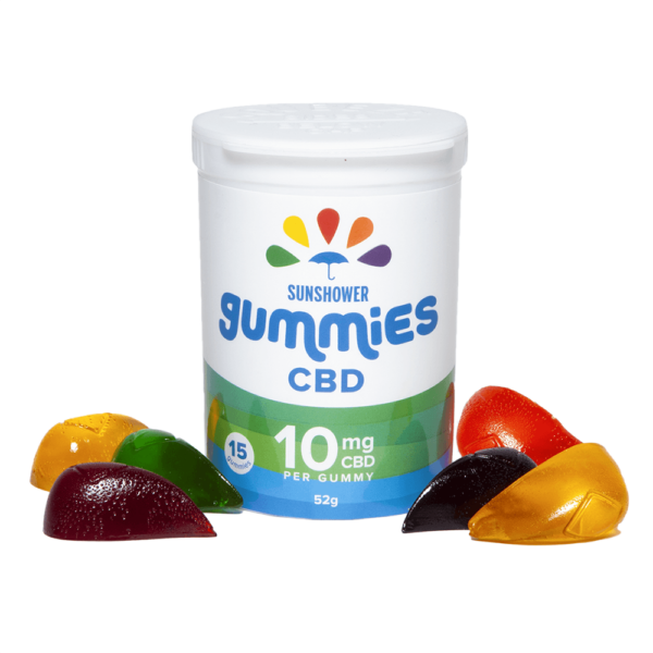 Baked Edibles – Sunshower Gummies CBD – 10mg | MMJDirect Canada