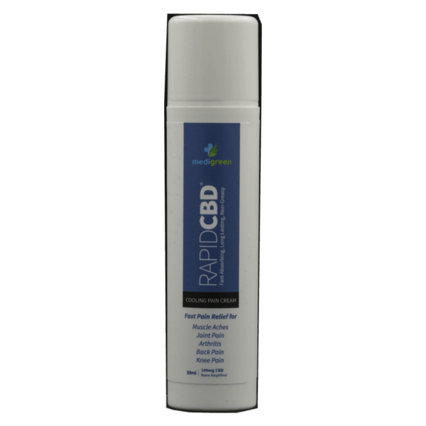 Medigreen Rapid CBD – Cooling Pain Cream | MMJDirect Canada