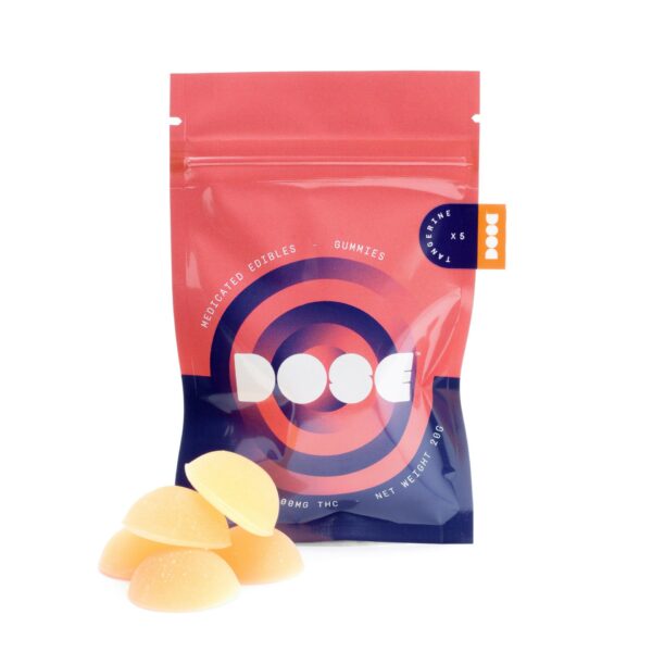 Dose Edibles Gummies – Tangerine | MMJDirect Canada