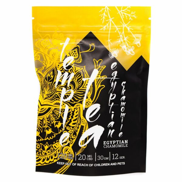 Temple Tea – Egyptian Chamomile – 120mg THC | MMJDirect Canada