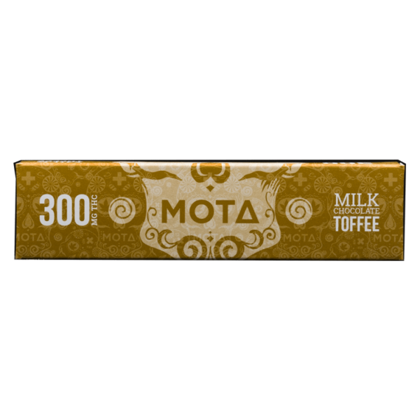 MOTA Edibles – Milk Chocolate Toffee Bar – 300mg THC | MMJDirect Canada