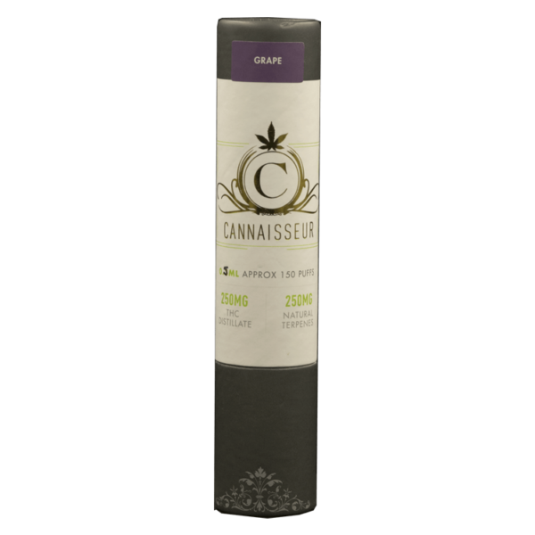 Cannaisseur – Disposable THC Distillate Pen – Grape 0.3ml | MMJDirect Canada