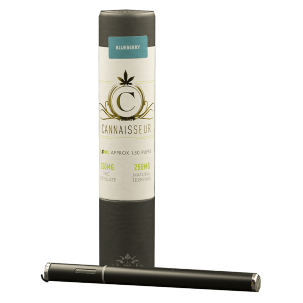 Cannaisseur – Disposable THC Distillate Pen – Blueberry 0.5ml | MMJDirect Canada