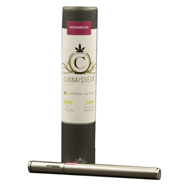 Cannaisseur – Disposable THC Distillate Pen – Watermelon 0.3ml | MMJDirect Canada