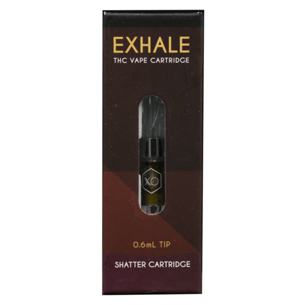 XO Exhale – Liquid Shatter Refill Cartridge – Durban Poison 0.6ml | MMJDirect Canada