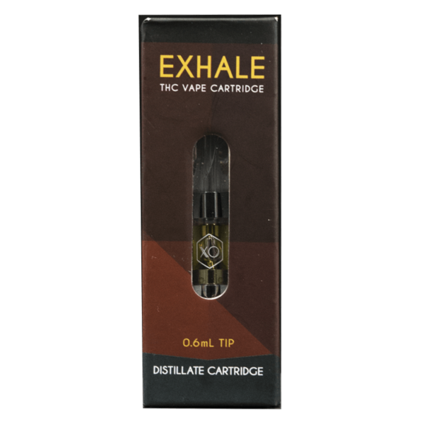 XO Exhale – THC Distillate Refill Cartridge – Banana Kush 0.6ml | MMJDirect Canada