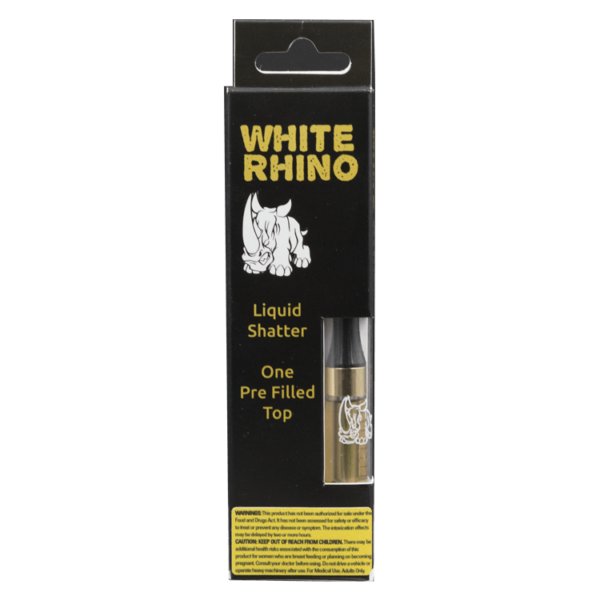 White Rhino – Liquid Shatter Refill Cartridge – Girl Scout Cookies 1g | MMJDirect Canada