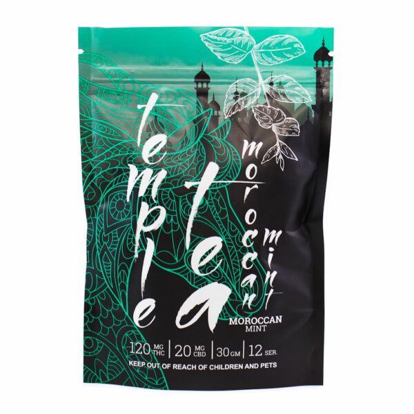 Temple Tea – Moroccan Mint – 120mg THC | MMJDirect Canada