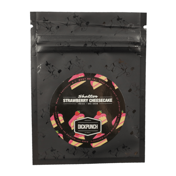 Dickpunch Extracts – Strawberry Cheesecake (indica) – 1g | MMJDirect Canada