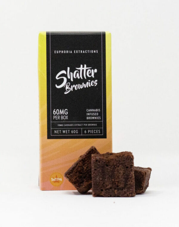 Euphoria Extractions – Shatter Brownies (Sativa) | MMJDirect Canada