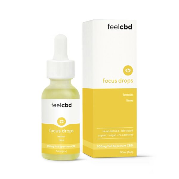 FeelCBD – Focus Drops – CBD Tincture 300mg | MMJDirect Canada