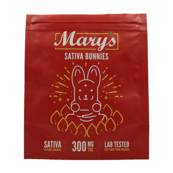 Mary’s Medibles – Sativa Bunnies – Extra Strength – 55mg | MMJDirect Canada