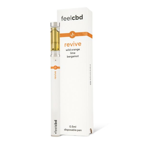 FeelCBD – Revive – Dispsable CBD Vape Pen 0.5ml | MMJDirect Canada