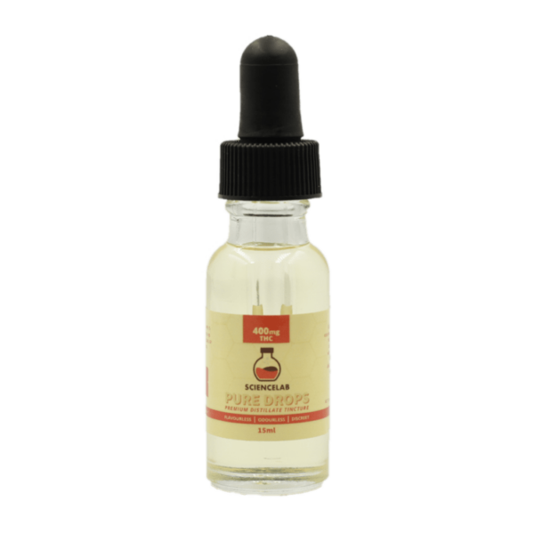 Sciencelab – Pure Drops – Premium Distillate Tincture – 400mg THC | MMJDirect Canada