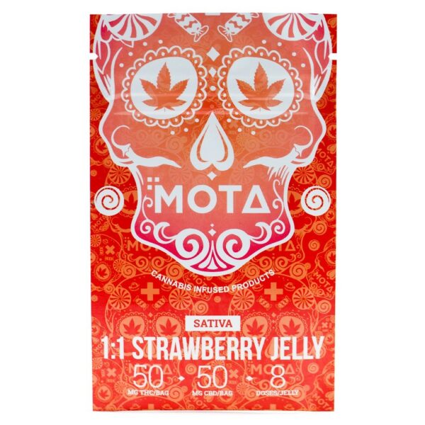 Mota – White Cube CBD – Strawberries & Cream – 180mg CBD | MMJDirect Canada