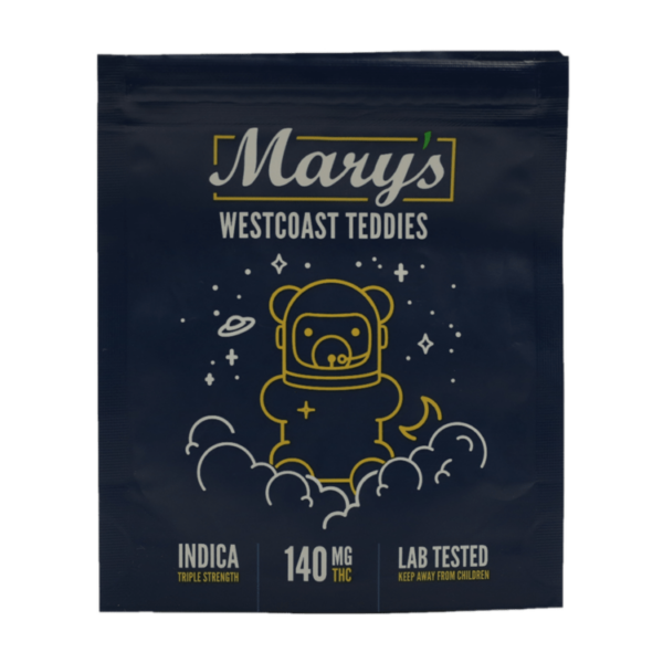 Mary’s Medibles – Westcoast Teddies – Triple Strength – 140mg | MMJDirect Canada