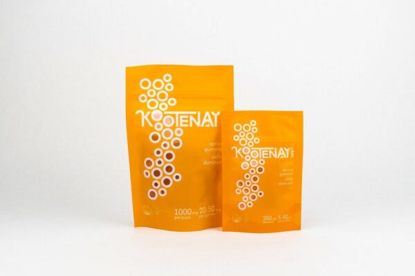 Kootenay Labs – Sativa Gummies – Apricot – 250mg THC | MMJDirect Canada