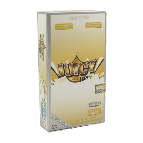 Juicy Jay’s – Hemp Papers (1.25 inch) – Vanilla Ice | MMJDirect Canada