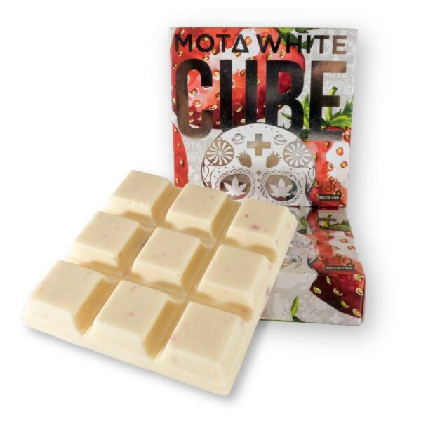 Mota – White Cube CBD – Strawberries & Cream – 180mg CBD | MMJDirect Canada