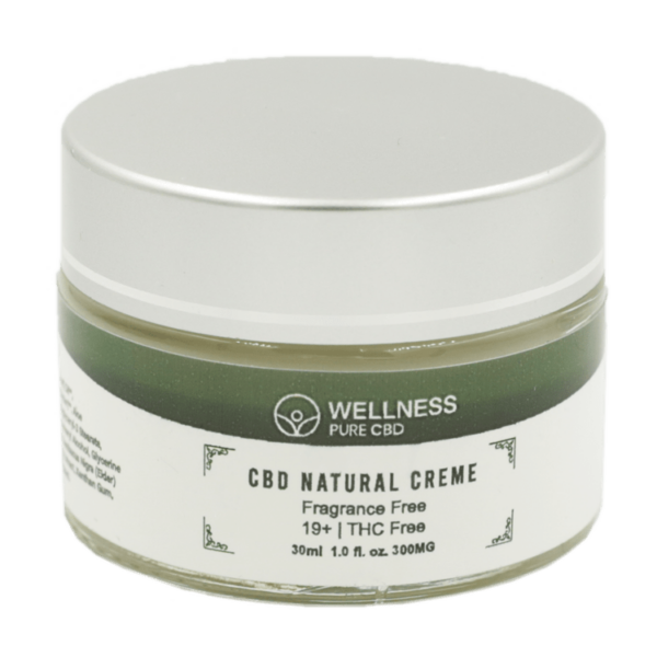 Wellness Pure CBD – Natural Creme – 500mg | MMJDirect Canada