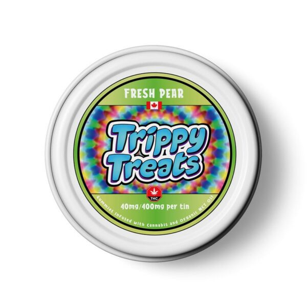 Trippy Treats – Hawaiian Fruit Punch Gummies – 400mg THC | MMJDirect Canada