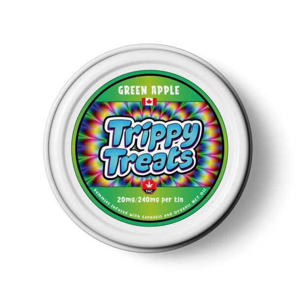 Trippy Treats – Hawaiian Fruit Punch Gummies – 400mg THC | MMJDirect Canada
