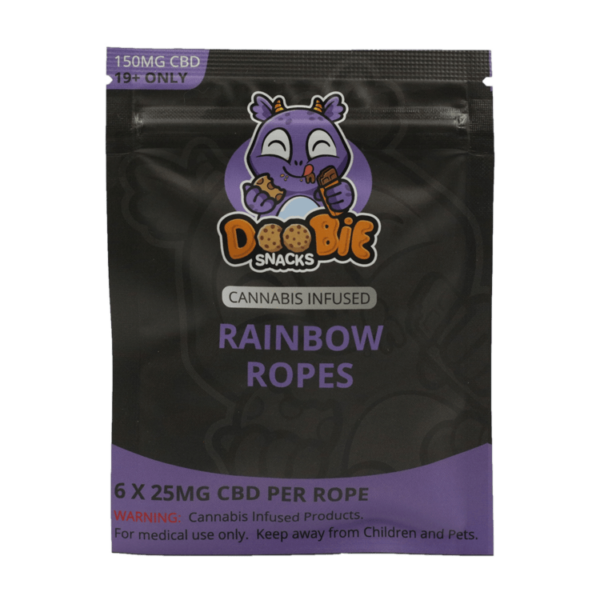 Doobie Snacks – CBD Sour Gummy Bears – 150mg CBD | MMJDirect Canada