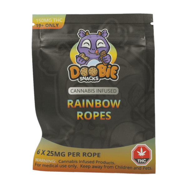 Doobie Snacks – Blue Raspberry – 200mg THC | MMJDirect Canada