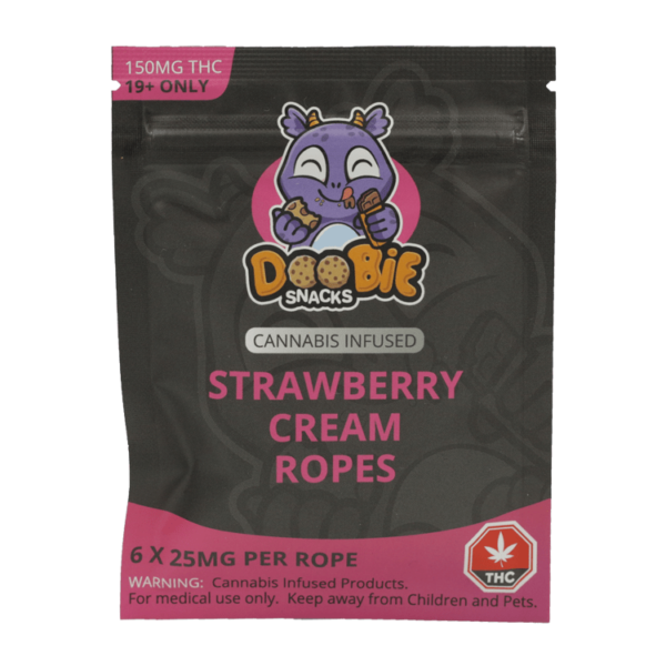 Doobie Snacks – Blue Raspberry – 200mg THC | MMJDirect Canada
