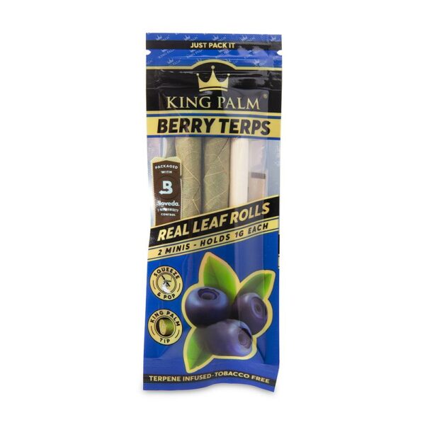 King Palm Slims (2 rolls) – Variety Flavours | MMJDirect Canada