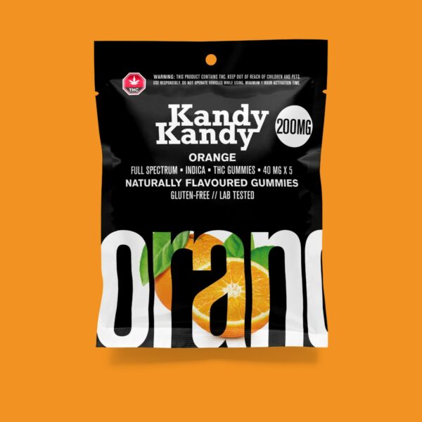 Kandy Kandy – Orange Gummies | MMJDirect Canada