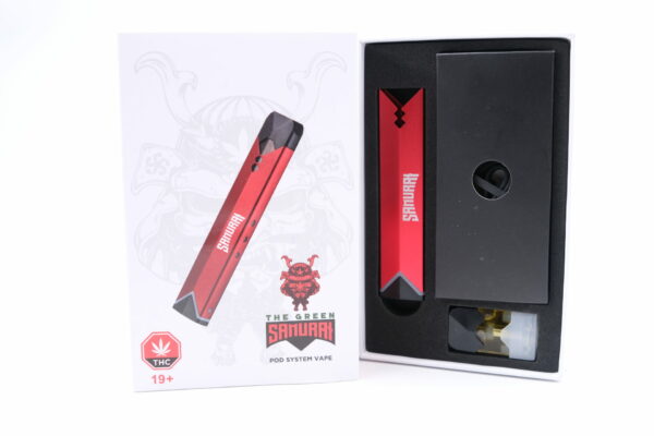 The Green Samurai – LED Vape Kit – 1ml THC | MMJDirect Canada