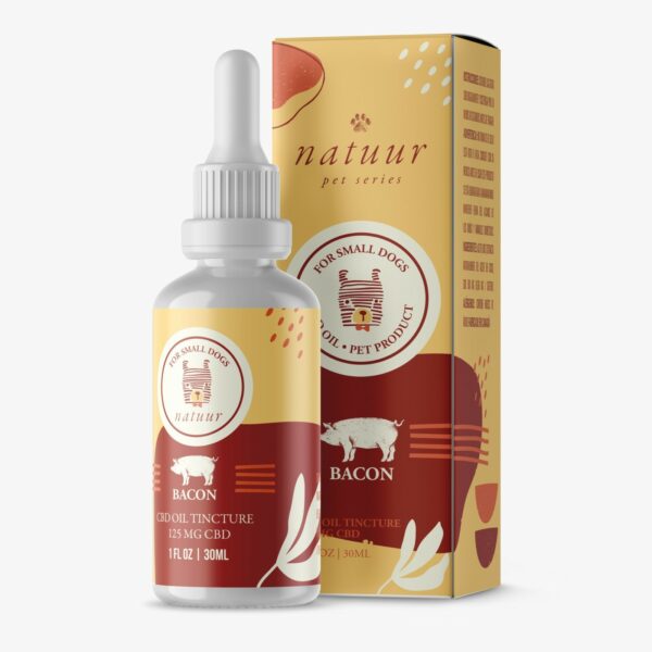 Natuur – Pet Series – CBD Oil For Small Dogs – Bacon Flavour – 125mg | MMJDirect Canada