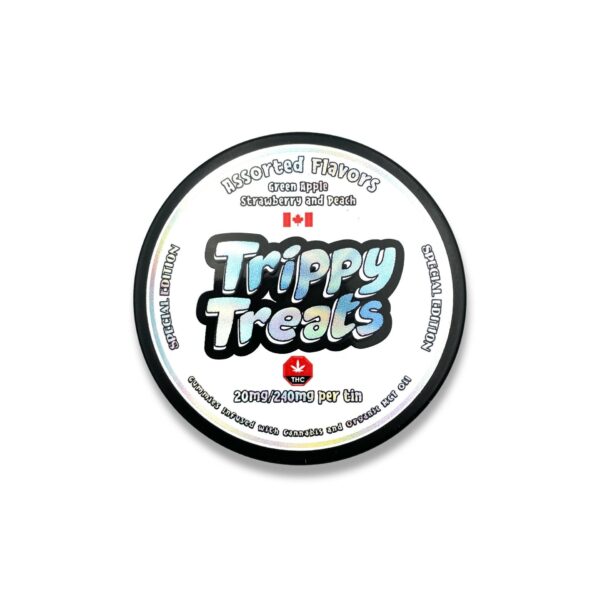 Trippy Treats – Assorted Flavour Gummies – 400mg THC | MMJDirect Canada