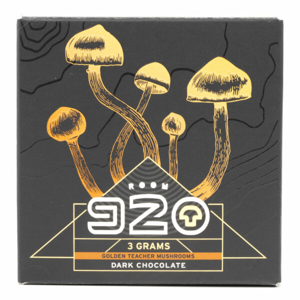 Room 920 – Mushroom Chocolate Bar – Dark Chocolate – 3 Grams | MMJDirect Canada
