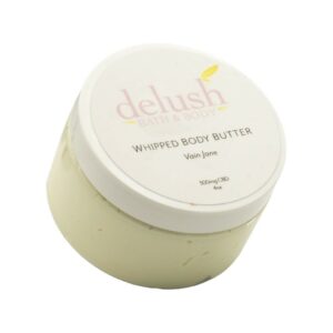 Delush Bath and Body – Whipped Body Butter – Vain Jane 300mg CBD | MMJDirect Canada