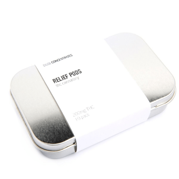 Dose Concentrates 200mg THC Relief Pods – 10 pods/pack | MMJDirect Canada